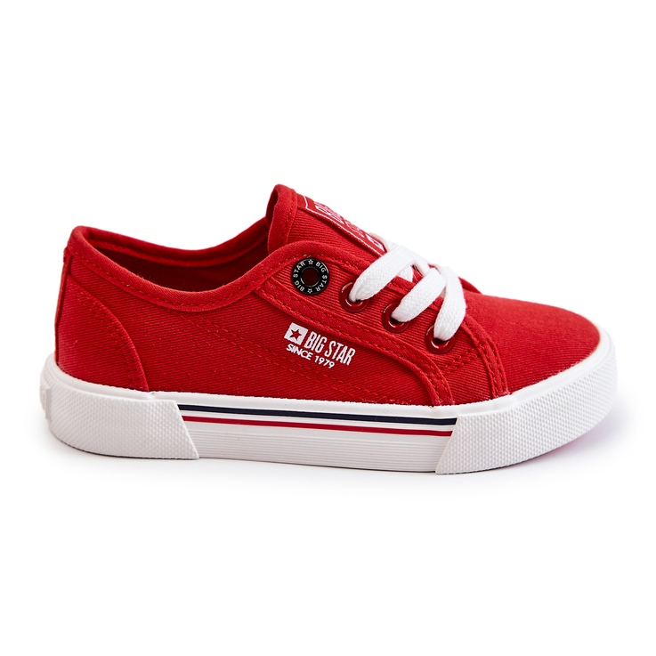 Baskets Basses Enfant Big Star JJ374172 Rouge