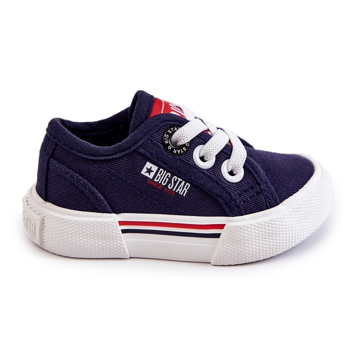 Baskets Basses Enfant Big Star JJ374163 Bleu Marine Baskets Basses Enfant Big Star JJ374163 Bleu Marine