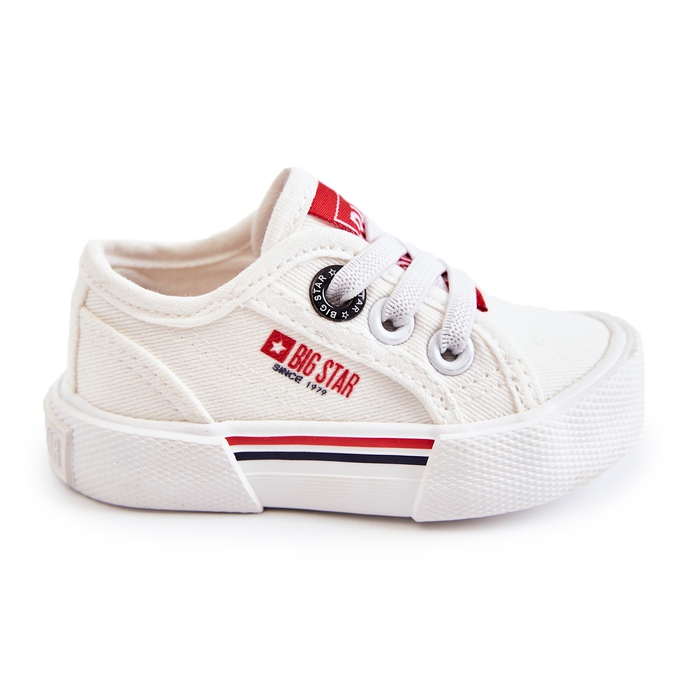 Baskets Basses Enfant Big Star JJ374160 Blanc blanche