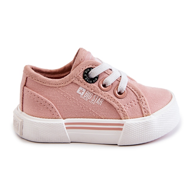 Baskets Basses Enfant Big Star JJ374161 Rose