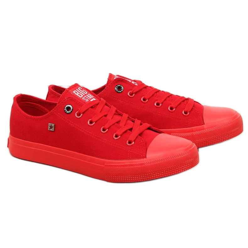 Baskets Big Star M AA174007 rouge