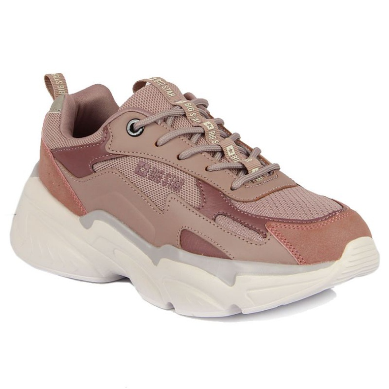 Chaussures de sport à plateforme Big Star W HH274258 rose multicolore Chaussures de sport à plateforme Big Star W HH274258 rose multicolore