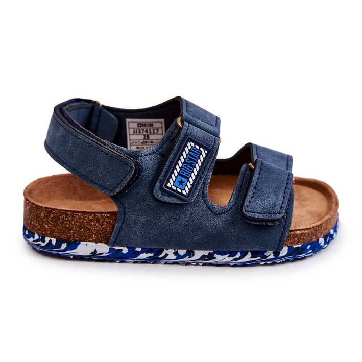 Sandales Enfant Big Star JJ374117 Bleu marine Sandales Enfant Big Star JJ374117 Bleu marine
