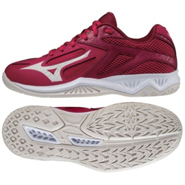 Chaussures de volley-ball Mizuno Thunder Blade 3 V1GC217064 rouge bordeaux