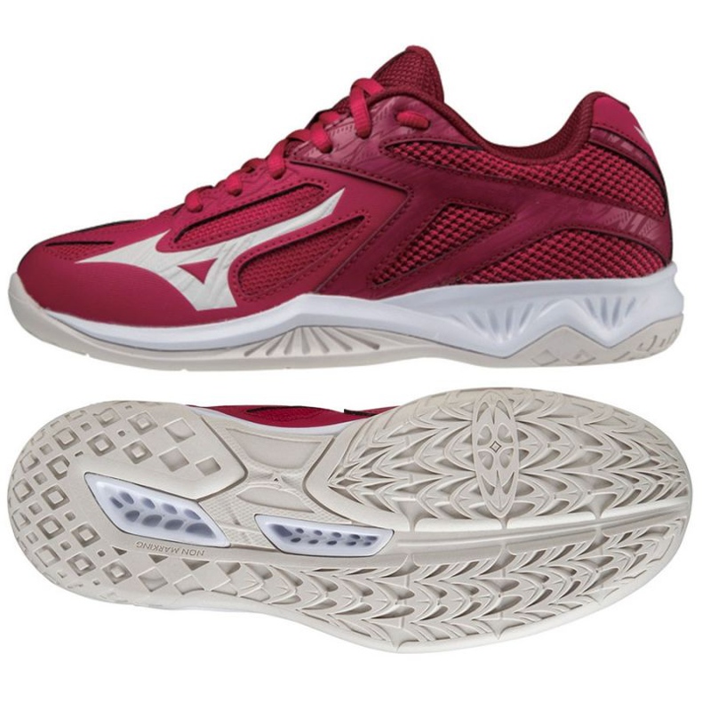 Chaussures de volley-ball Mizuno Thunder Blade 3 V1GC217064 rouge bordeaux Chaussures de volley-ball Mizuno Thunder Blade 3 V1GC217064 rouge bordeaux