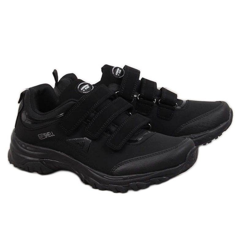 American Club W AM721 chaussures de trekking imperméables noir le noir
