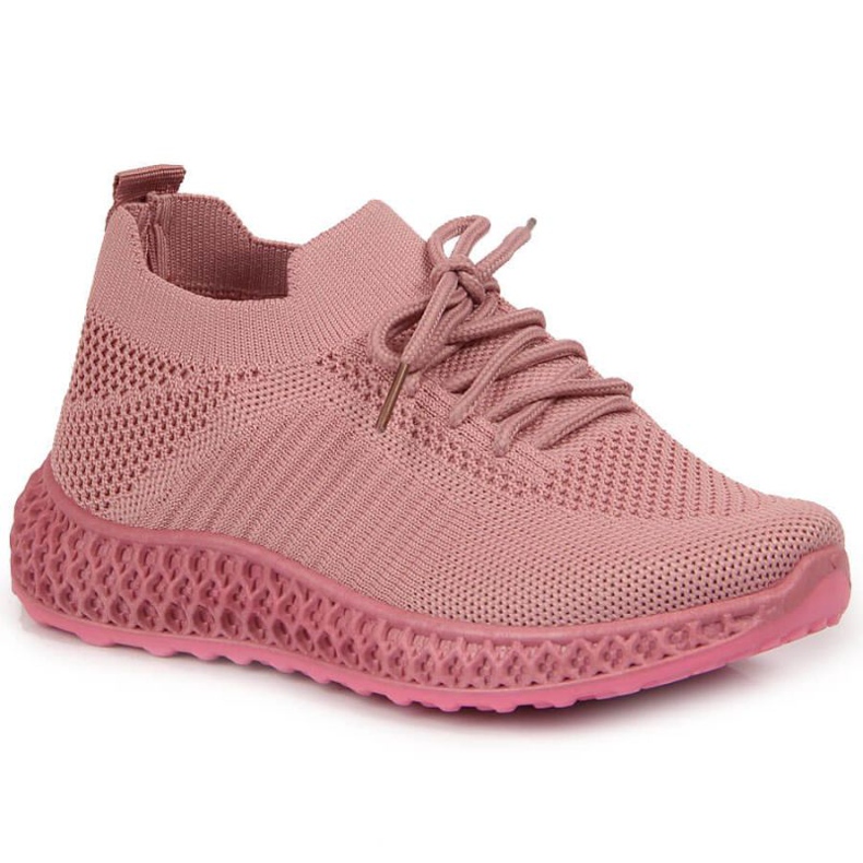 Chaussures de sport textile News Jr EVE338B rose