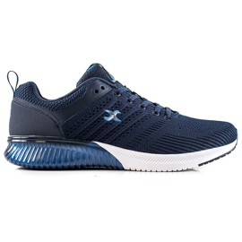 I-CAX Chaussures de sport décontractées bleu marine