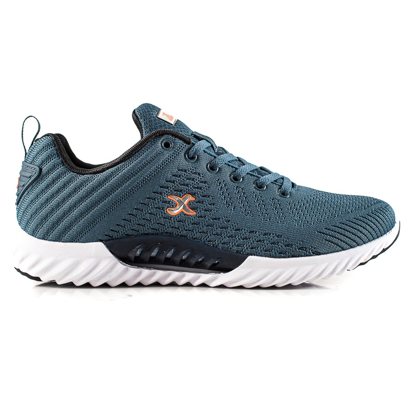 I-CAX Baskets de sport pour hommes bleu I-CAX Baskets de sport pour hommes bleu