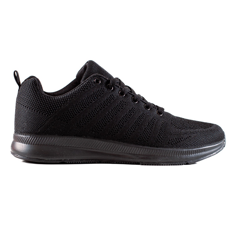 TRENDI Chaussures de sport classiques le noir