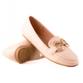 Seastar Mocassins beiges avec cuir écologique Seastar Mocassins beiges avec cuir écologique