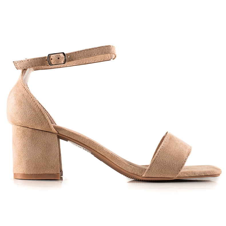 Sandales à talons bas VINCEZA beige Sandales à talons bas VINCEZA beige