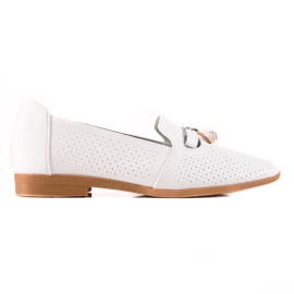 Goodin Seigneurs blancs en cuir blanche