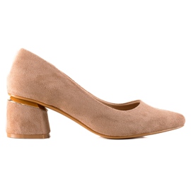 Seastar Escarpins en daim beige