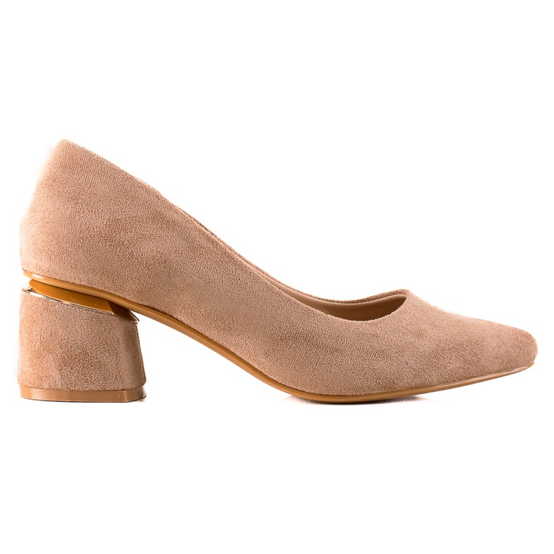 Seastar Escarpins en daim beige