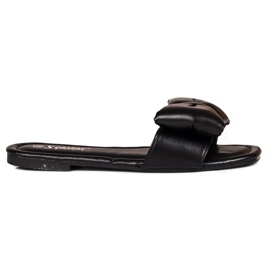 Seastar Chaussons noirs à nœud