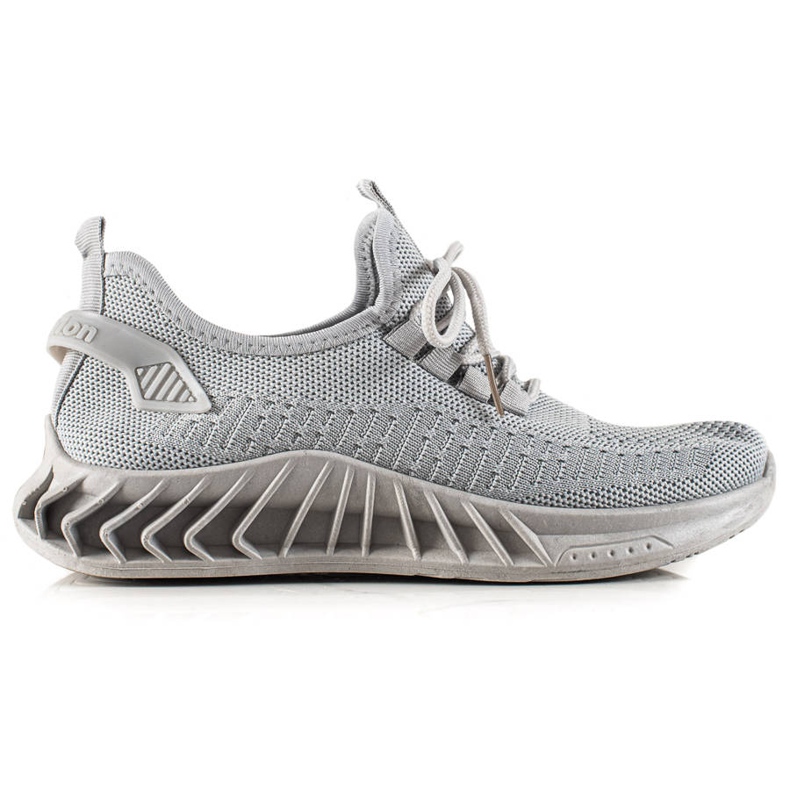 TRENDI Chaussures de sport grises