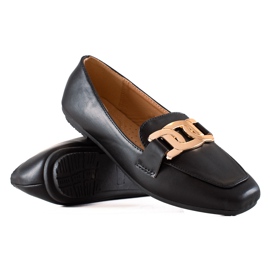 Sergio Todzi Seigneurs classiques du cuir écologique noir