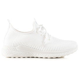 TRENDI Chaussures de sport décontractées blanc