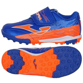 Joma Super Copa Jr 2209 Tf Jr SCJS2204TFV bleu orange bleu