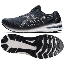 Asics Gt 2000 10 M 1011B185 002 chaussures de course le noir gris
