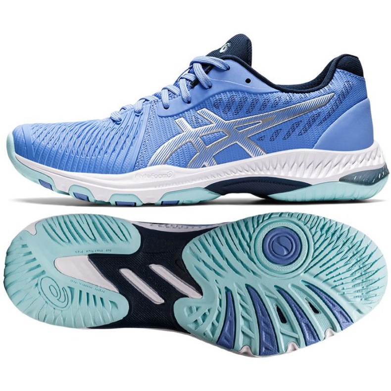Asics Netburner Ballistic Ff 2 W 1052A033 408 chaussures de volley-ball bleu bleu