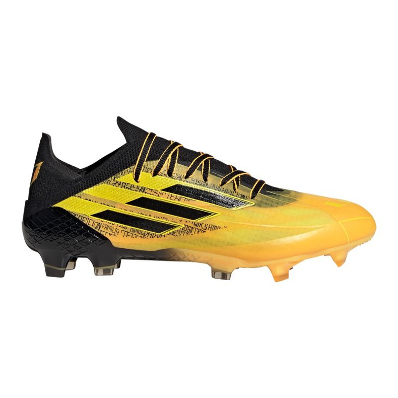 Adidas X Speedflow Messi.1 Fg M GW7417 chaussures de football jaune jaunes