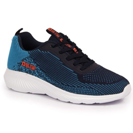 Chaussures de sport Big Star M JJ174284 bleu marine