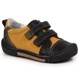 Chaussures à scratch Kornecki Jr 6823 camel le noir vert jaune Chaussures à scratch Kornecki Jr 6823 camel le noir vert jaune