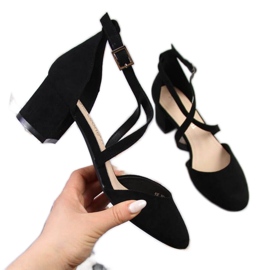 Sandales à brides Sergio Leone W SK365A noir