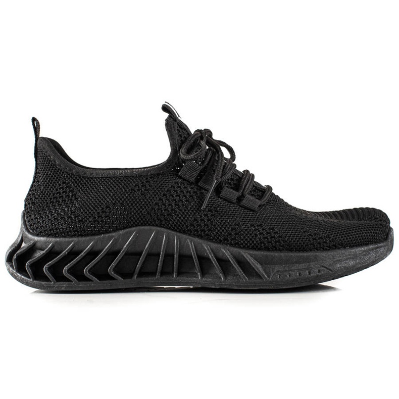 TRENDI Chaussures de sport noires claires le noir TRENDI Chaussures de sport noires claires le noir