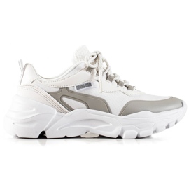 Baskets Femme Big Star JJ274794 blanc multicolore
