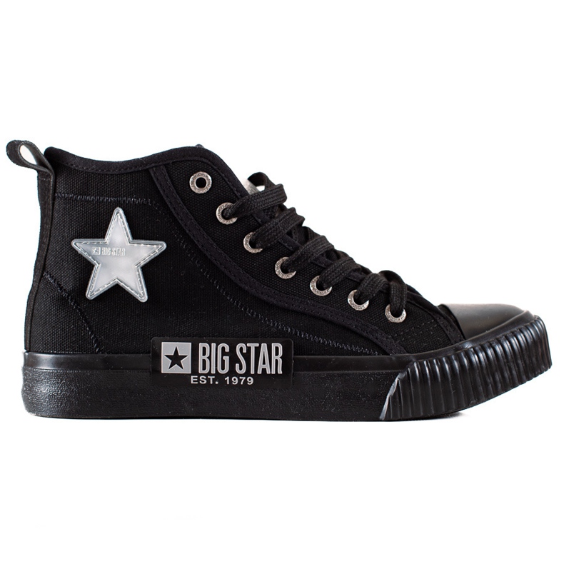 Baskets Montantes Femme Big Star JJ274380 le noir Baskets Montantes Femme Big Star JJ274380 le noir