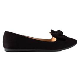 Ballerines à nœud VINCEZA noir