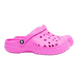 Flameshoes Chaussons Femme Rose Light Crocs Eva
