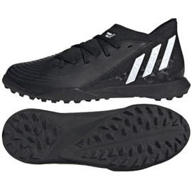Chaussures de football Adidas Predator Edge.3 Tf Jr GZ2895 noir noir