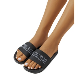 Chaussons femme noir Big Star FF274A200 906 le noir