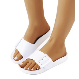 Chaussons Big Star FF274A391 blancs blanche Chaussons Big Star FF274A391 blancs blanche