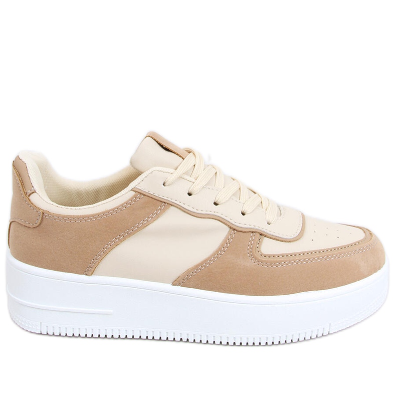 Chaussures de sport femme Zetto Kaki beige