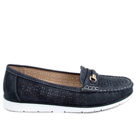 Mocassins femme Senda Noir
