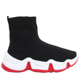 Chaussures socquettes Trumm NERO-2 le noir