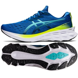 Asics Novablast 2 M 1011B192 402 chaussures de course bleu