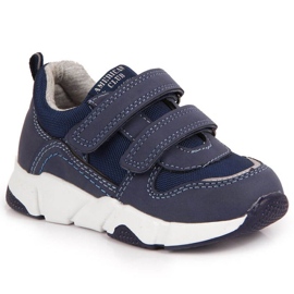 Chaussures de sport American Club Jr AM876B bleu marine