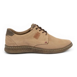 Olivier Chaussures décontractées en cuir pour hommes 930MA beige Olivier Chaussures décontractées en cuir pour hommes 930MA beige