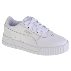 Puma Carina L PS Jr 370678-19 blanche Puma Carina L PS Jr 370678-19 blanche