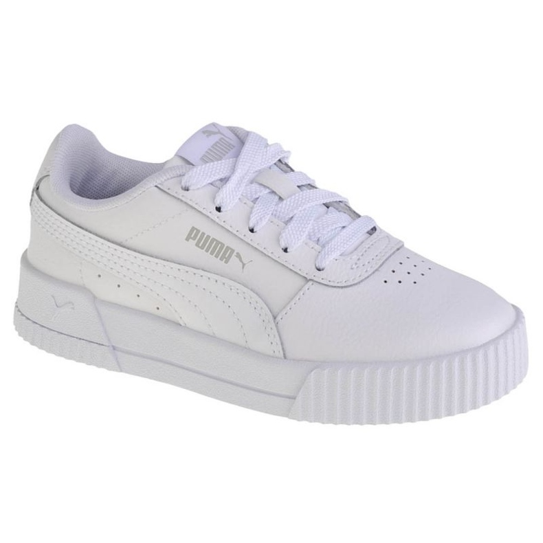 Puma Carina L PS Jr 370678-19 blanche Puma Carina L PS Jr 370678-19 blanche