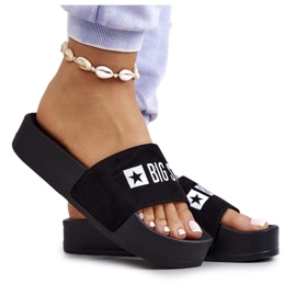 Chaussons caoutchouc Big Star JJ274A263 Noir