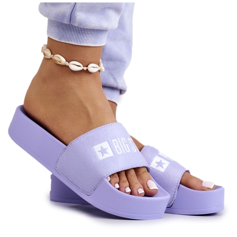 Chaussons Caoutchouc Big Star JJ274A265 Violet Chaussons Caoutchouc Big Star JJ274A265 Violet