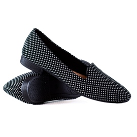 TRENDI Ballerine 3197-2b / w le noir