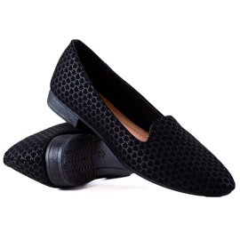 TRENDI Seigneurs classiques avec motif le noir